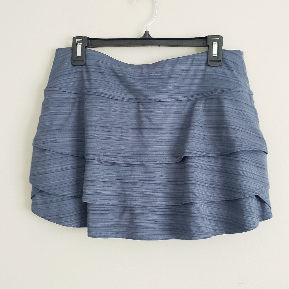 Athleta Blue Layered Skirt